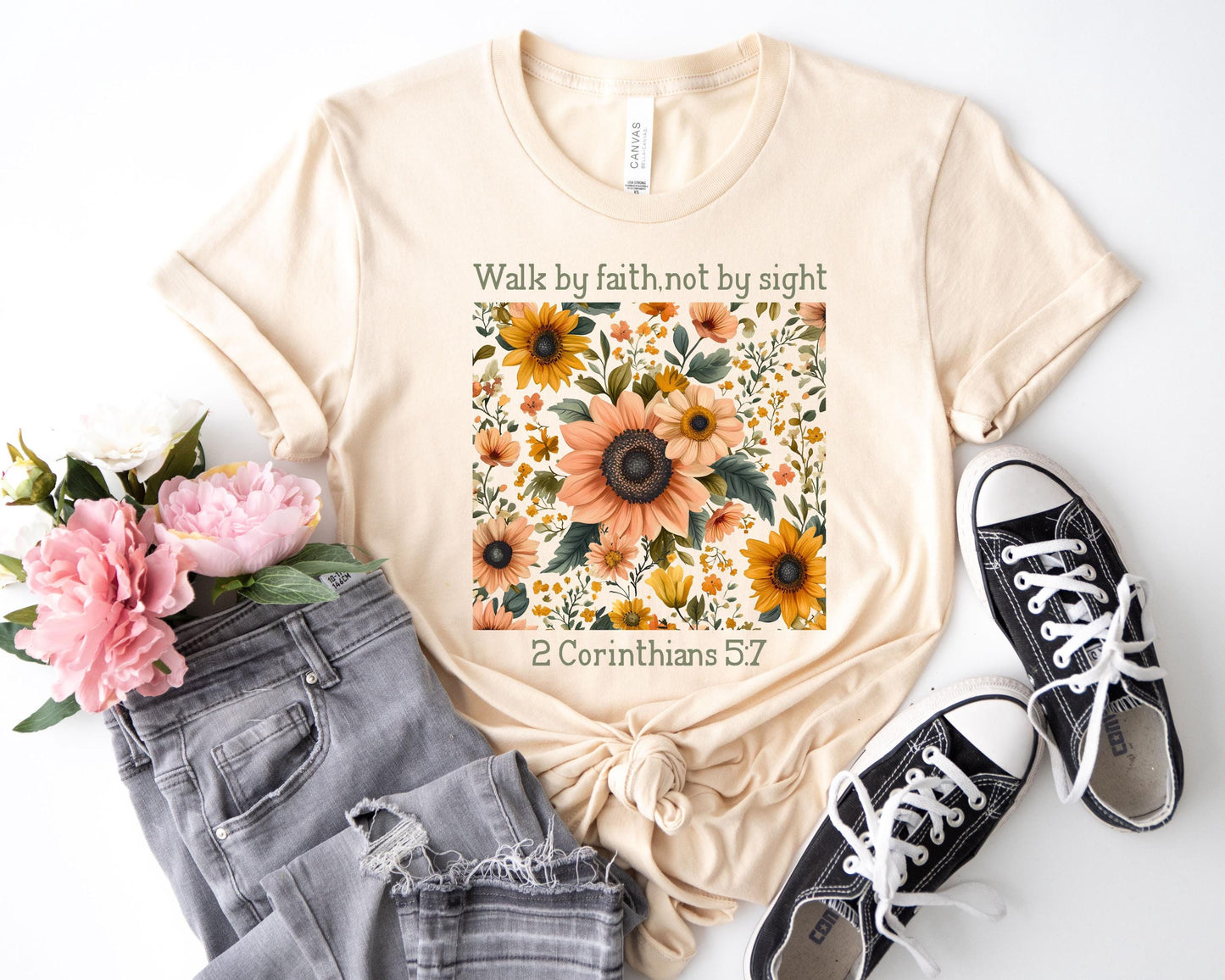Walk By Faith Tee V4