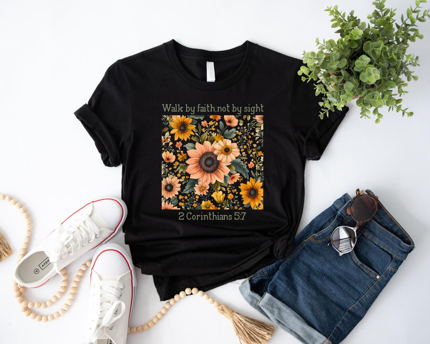 Walk By Faith Tee V4