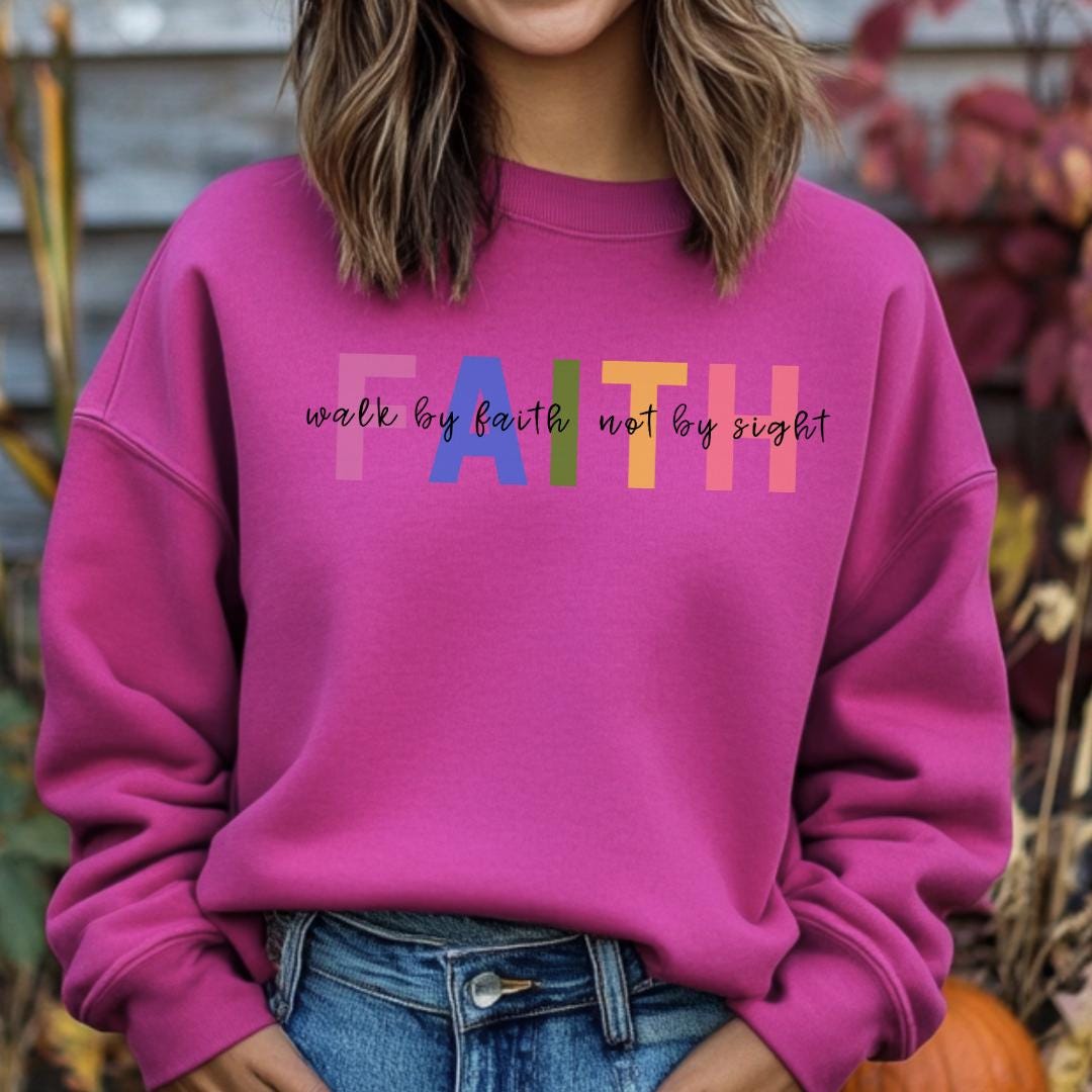 Walk By Faith Sweater New V2