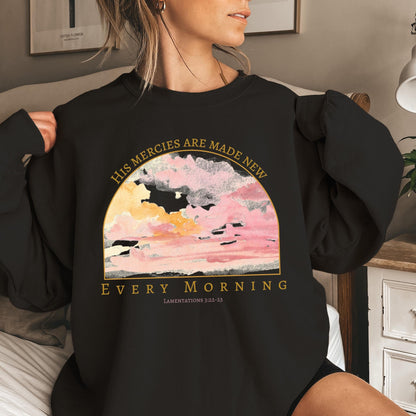 His Mercies are New Every Morning Sweater
