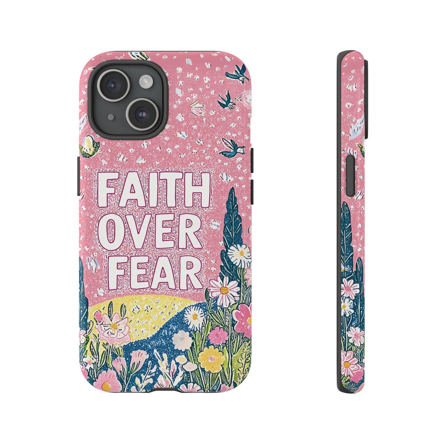 Faith Over Fear V3 Phone Case