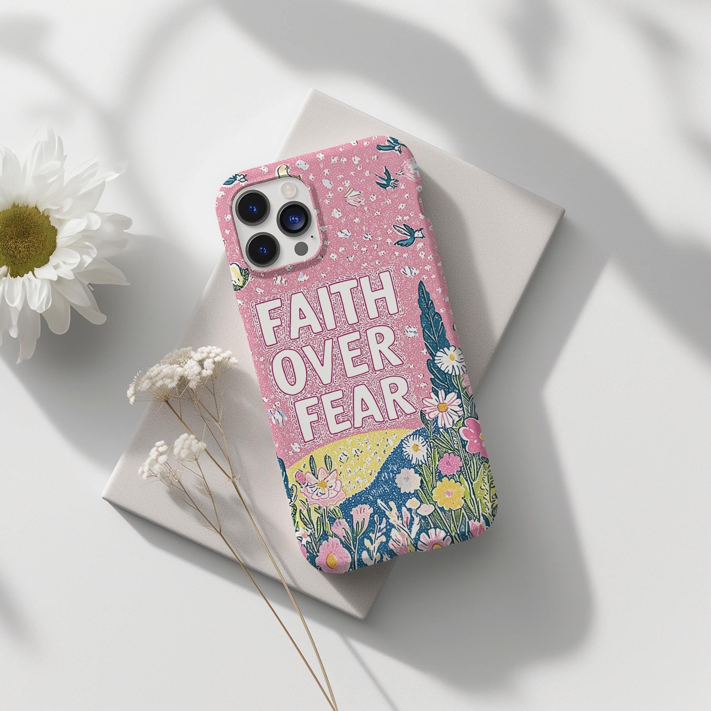 Faith Over Fear V3 Phone Case