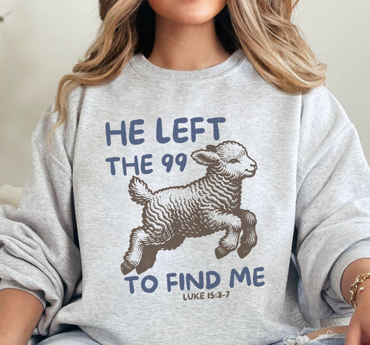 He Left The 99 Sweater V2