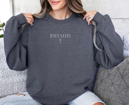 Jesus Saves Sweater V7