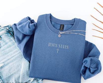 Jesus Saves Sweater V7