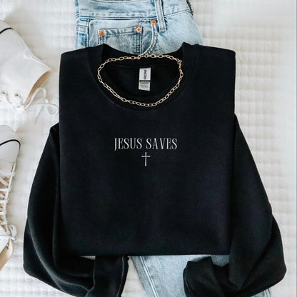 Jesus Saves Sweater V7