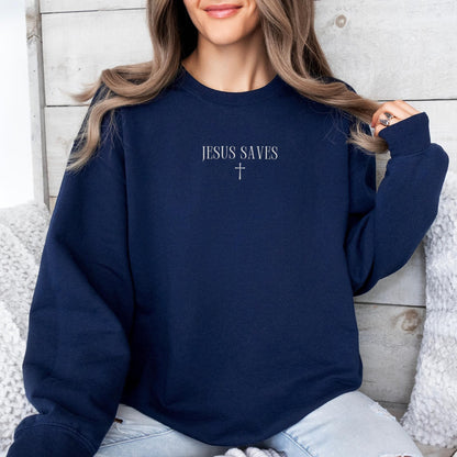 Jesus Saves Sweater V7