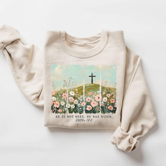 He Is Not Here Sweater