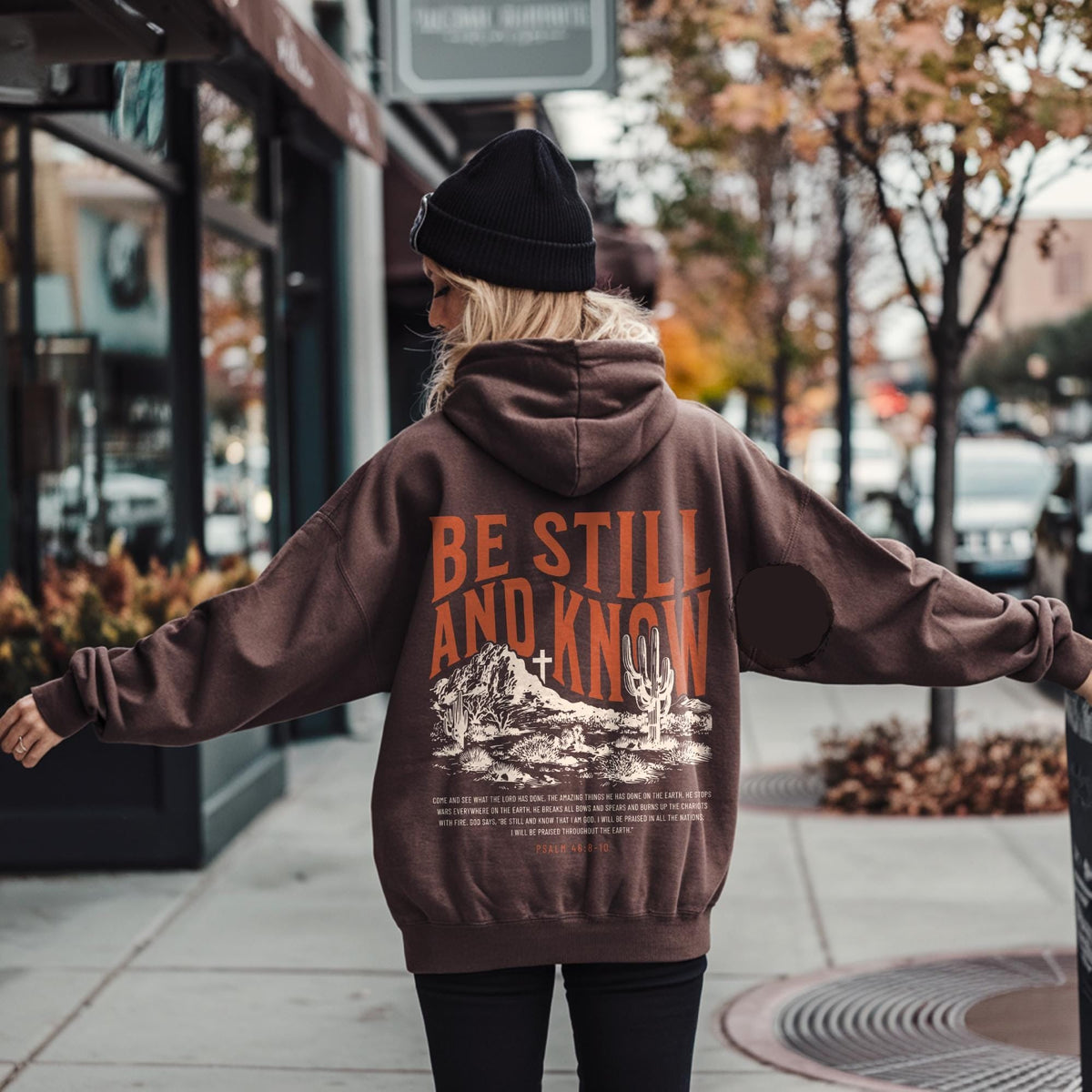 Be Still And Know Christian Hoodie