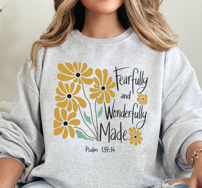 Floral Christian Sweatshirt V5