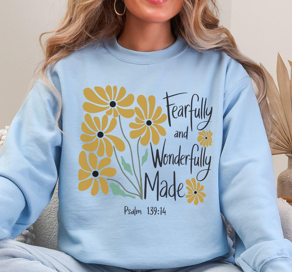 Floral Christian Sweatshirt V5