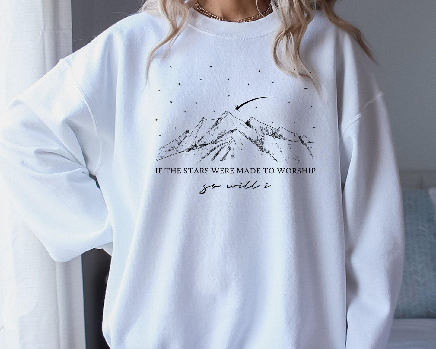 Stars Were Made To Worship Sweatshirt
