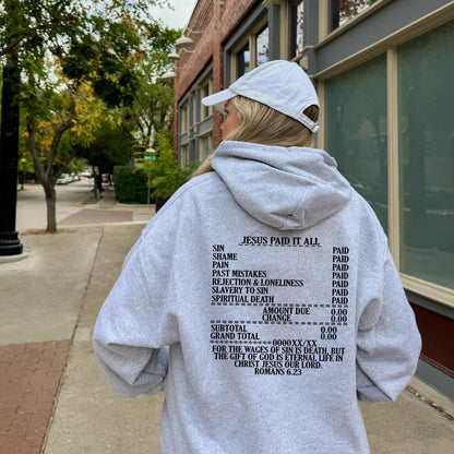 Jesus Paid It All Hoodie