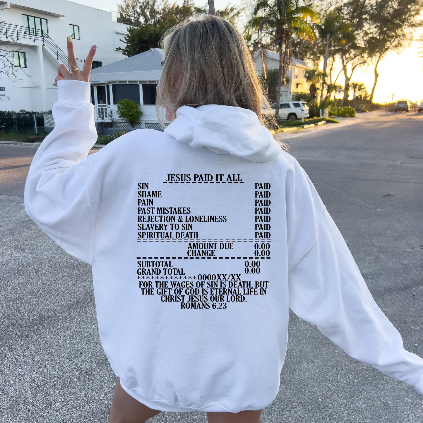Jesus Paid It All Hoodie