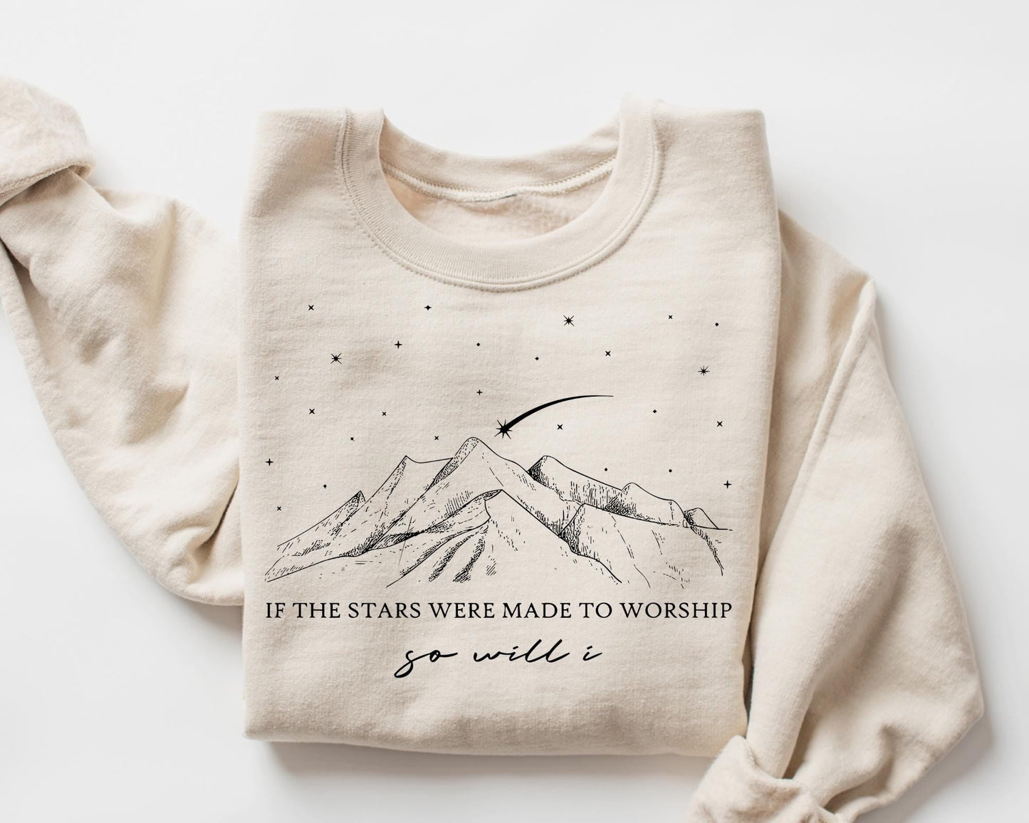 Stars Were Made To Worship Sweatshirt