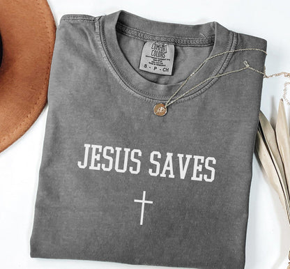 Jesus Saves Tee V15