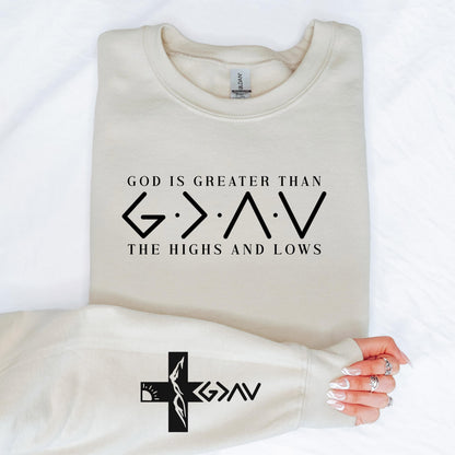 God is Greater Sweater V12