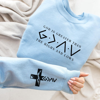 God is Greater Sweater V12