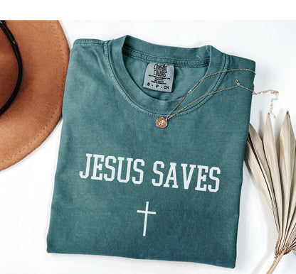 Jesus Saves Tee V15