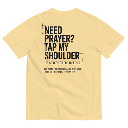 Need Prayer Tap My Shoulder Shirt