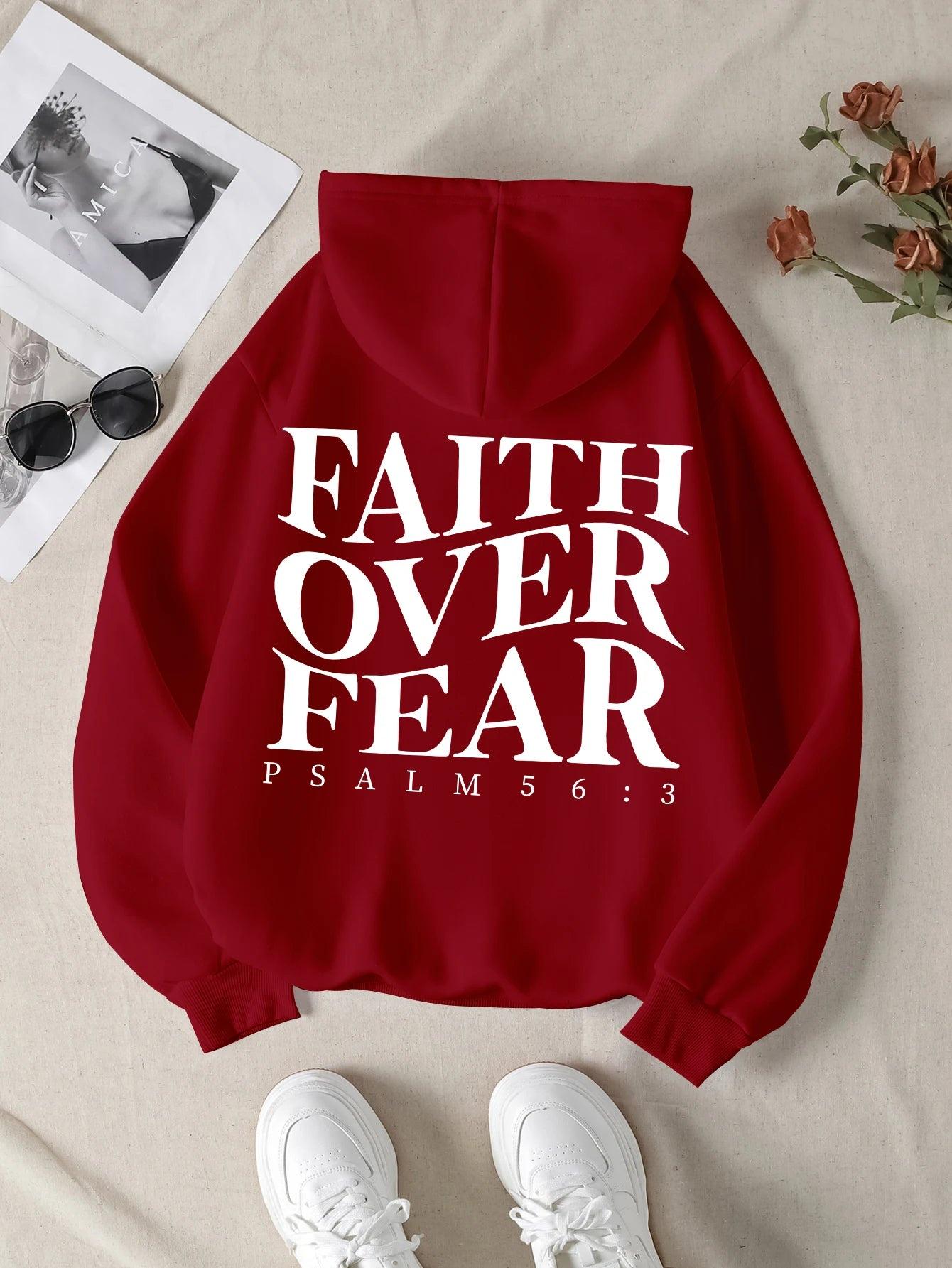 Faith Over Fear Hoodie New V2