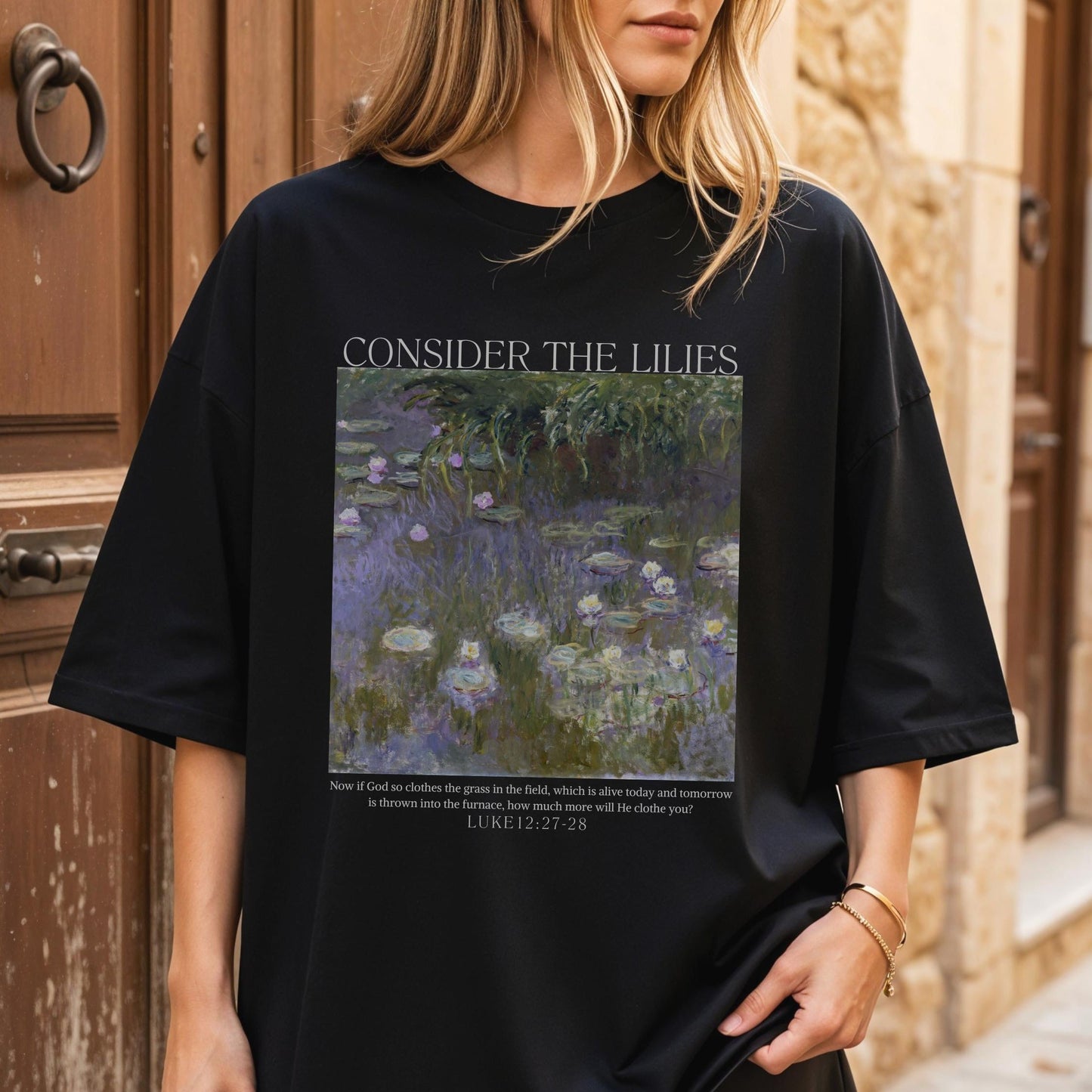 Consider The Lilies Christian Shirt