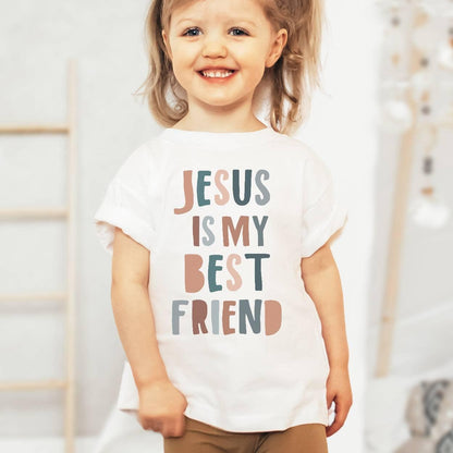 Jesus Is My Best Friend Kids Tee