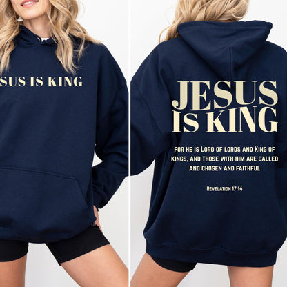 Jesus Is King Hoodie V18