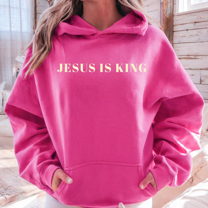 Jesus Is King Hoodie V18