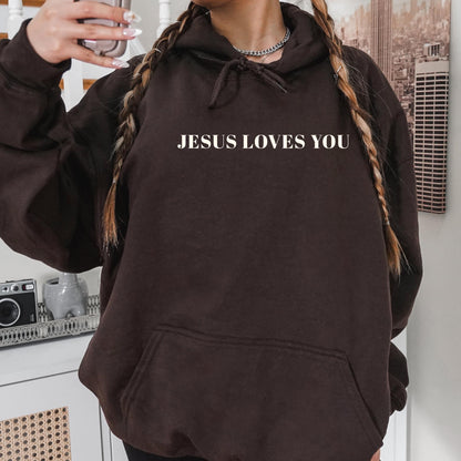 Jesus Loves You Hoodie V17