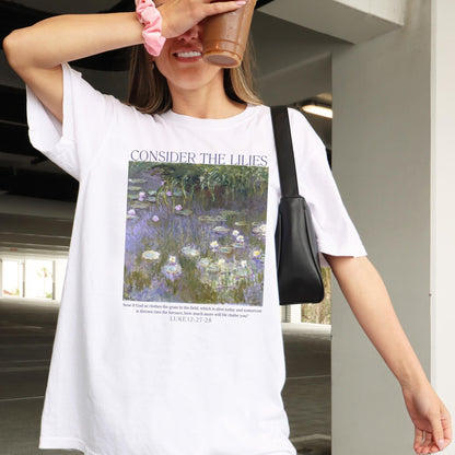 Consider The Lilies Christian Shirt
