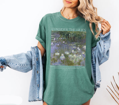 Consider The Lilies Christian Shirt