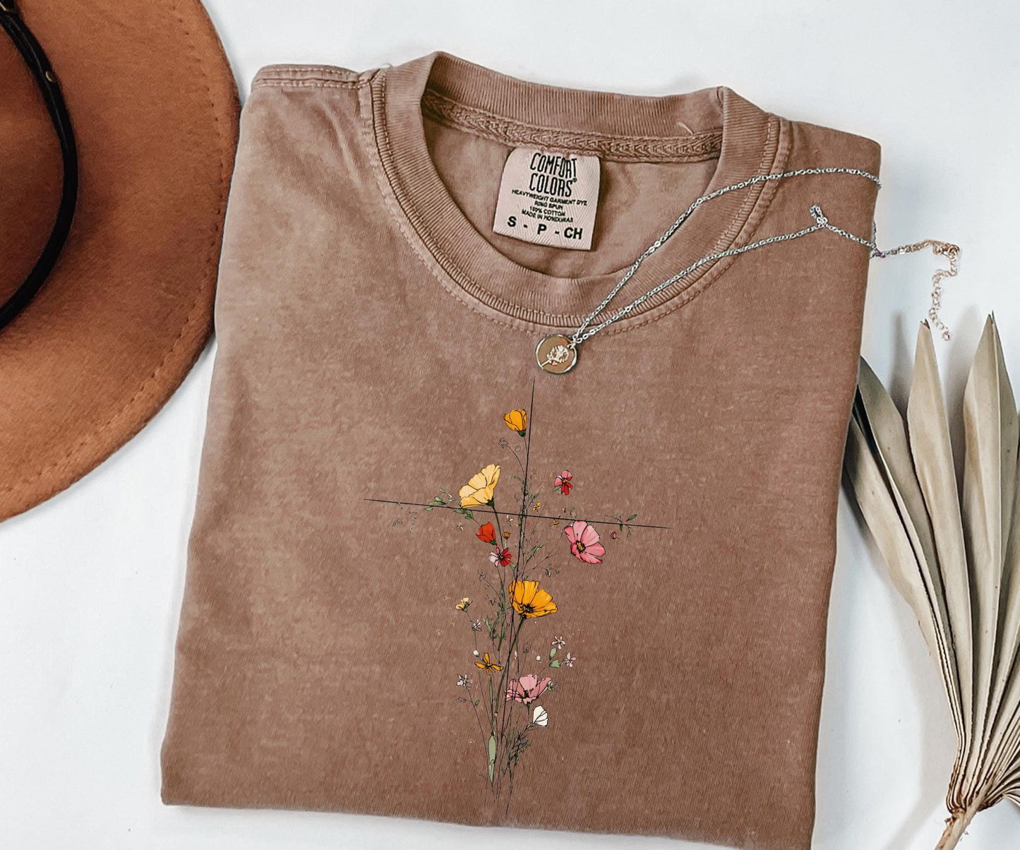 Floral Cross Shirt