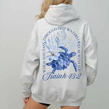 Coastal Christian Sea Turtle Sweatshirt