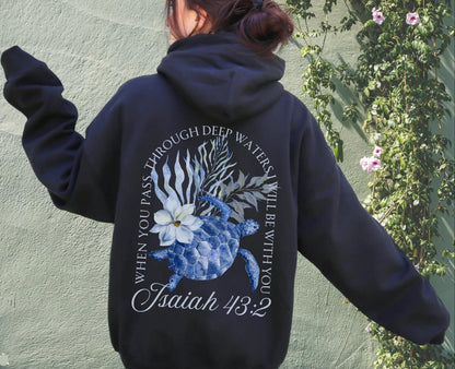 Coastal Christian Sea Turtle Sweatshirt