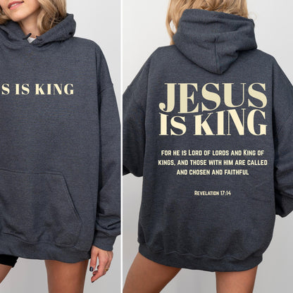 Jesus Is King Hoodie V18