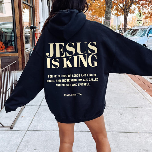 Jesus Is King Hoodie V18