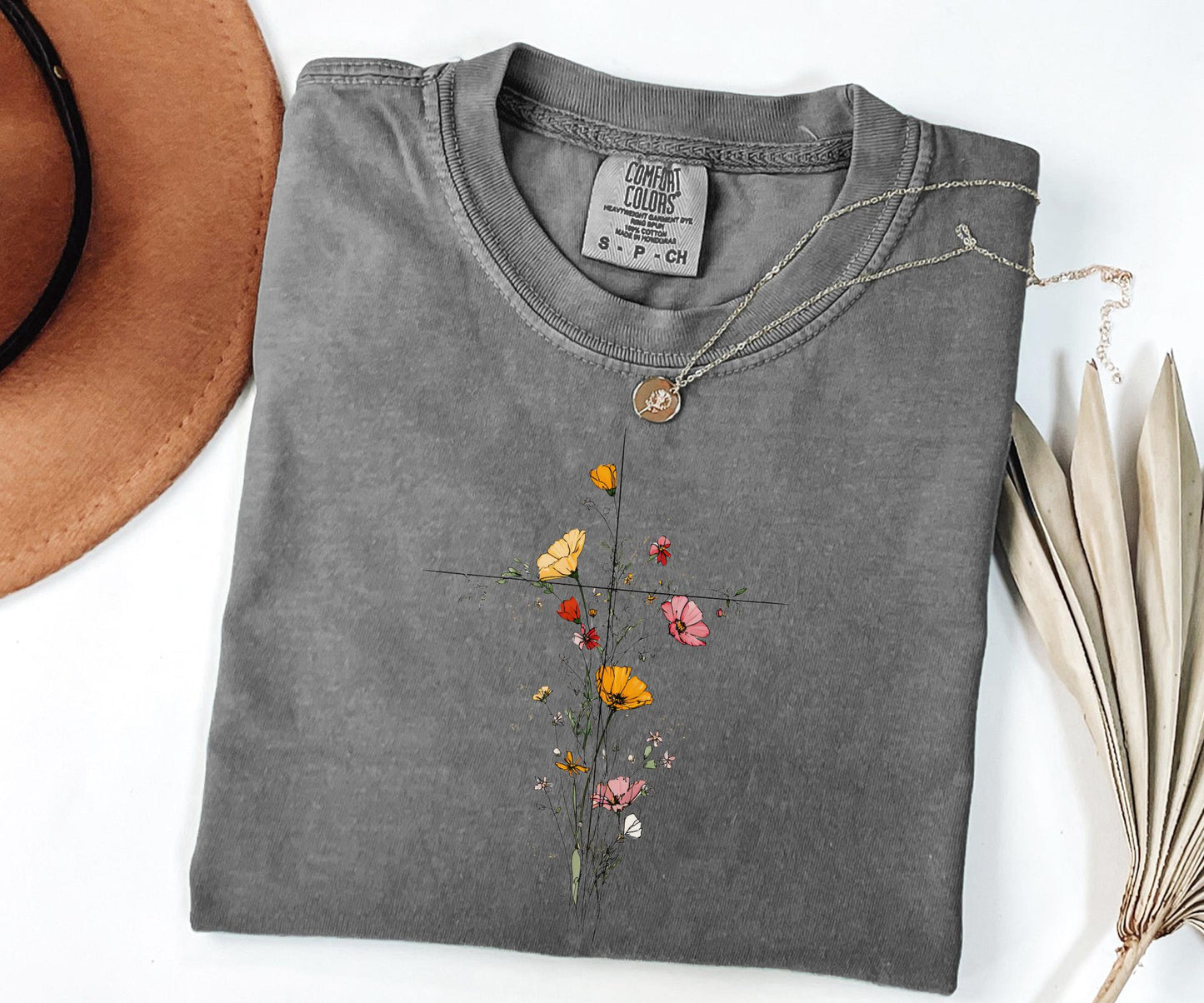 Floral Cross Shirt