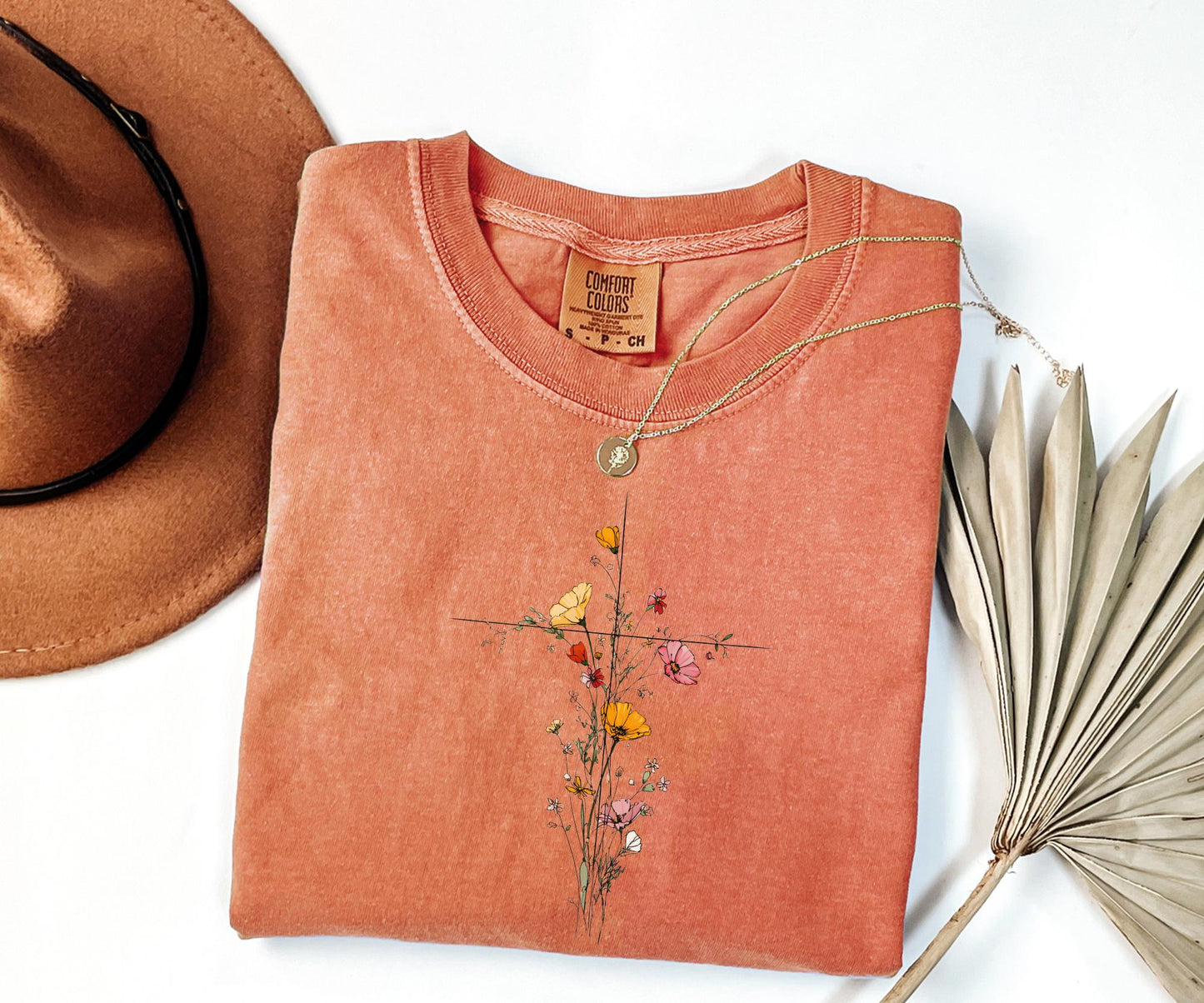 Floral Cross Shirt