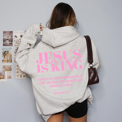 Jesus Is King Hoodie V4