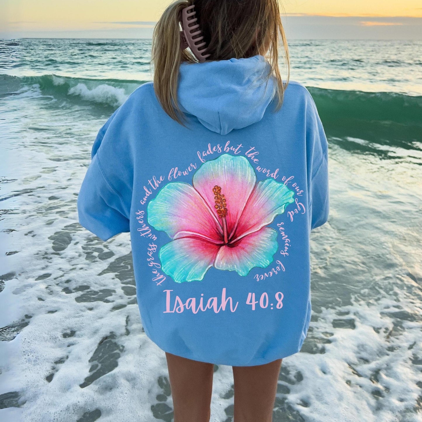 Hibiscus Christian Sweatshirt
