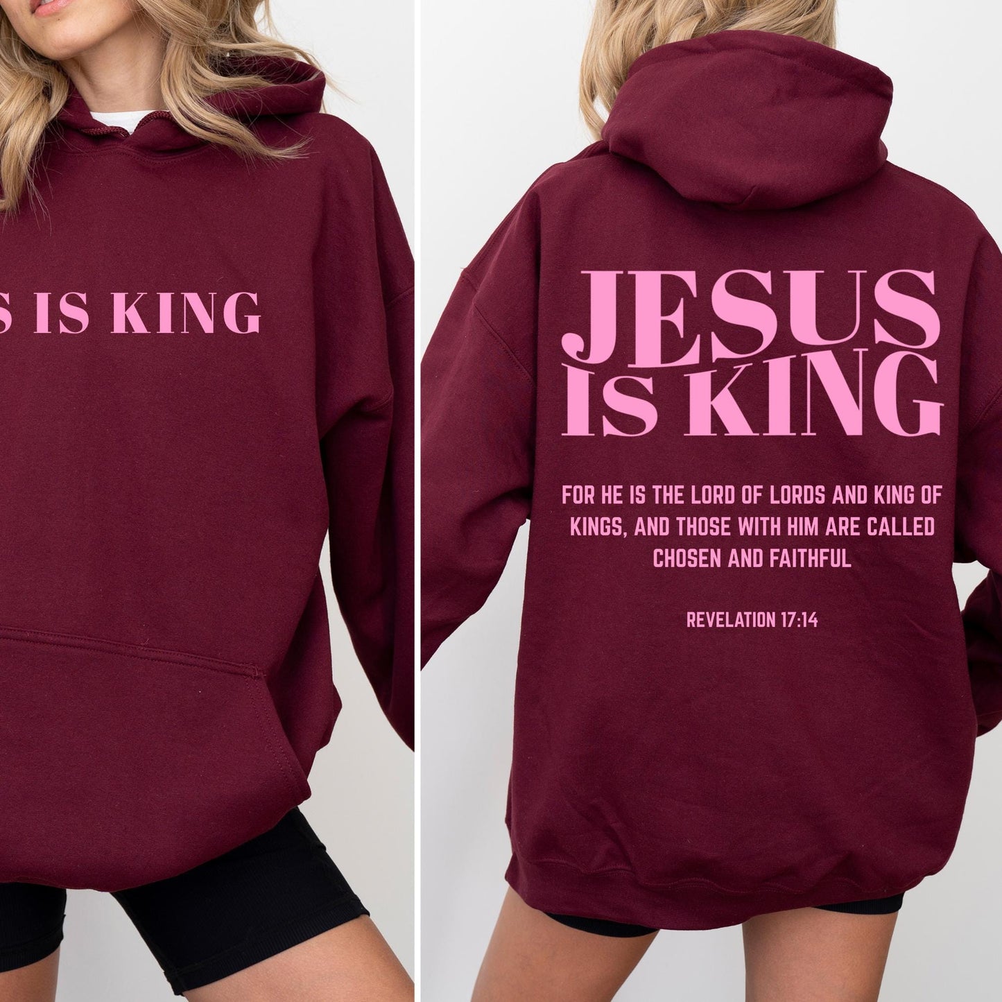 Jesus Is King Hoodie V4