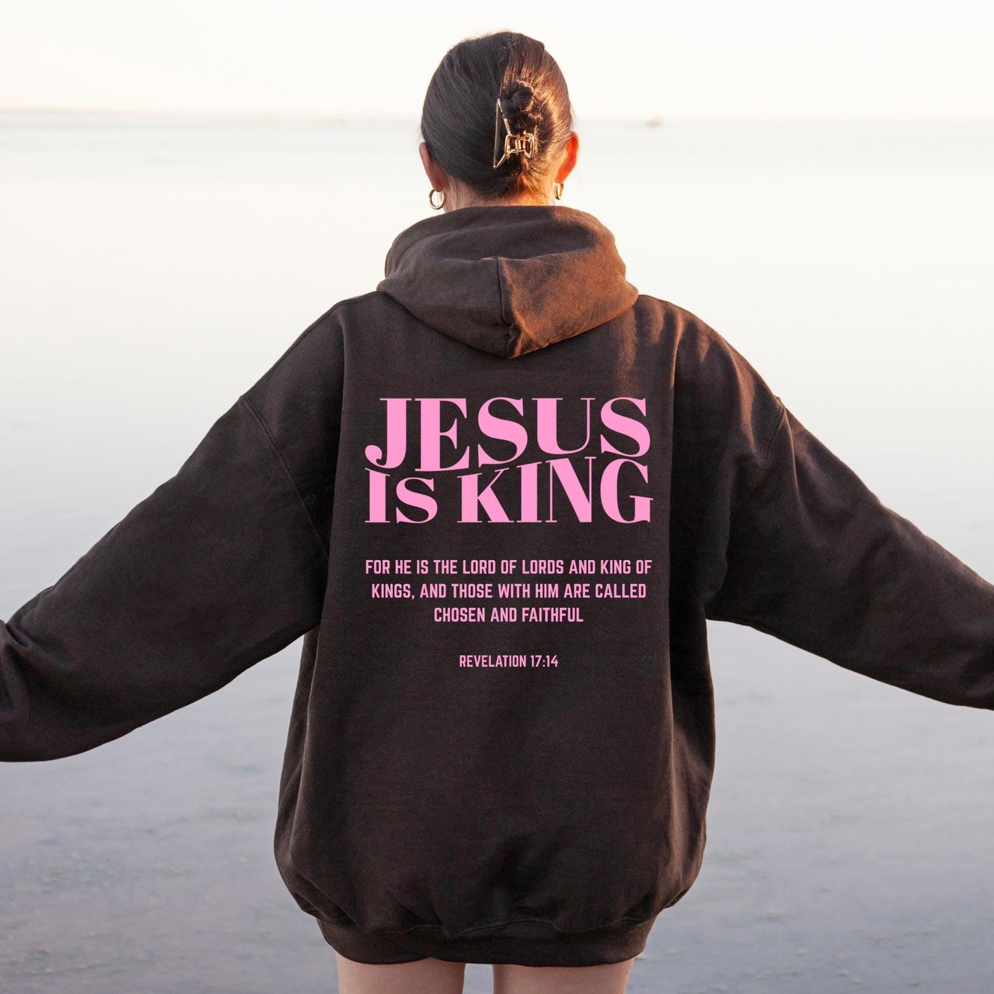Jesus Is King Hoodie V4