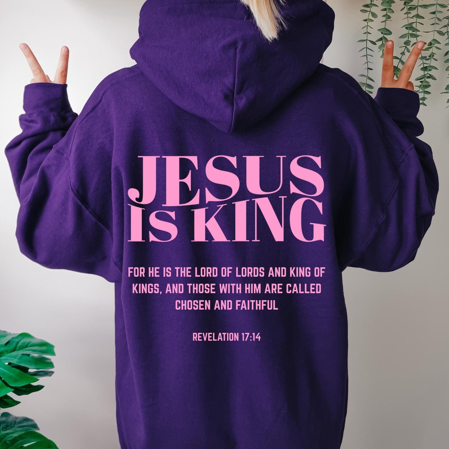 Jesus Is King Hoodie V4
