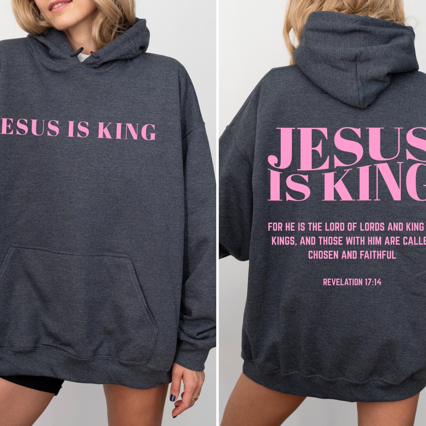Jesus Is King Hoodie V4