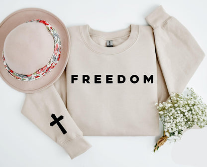 Freedom Cross Sweater