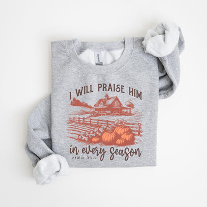 I Will Praise Him Sweater