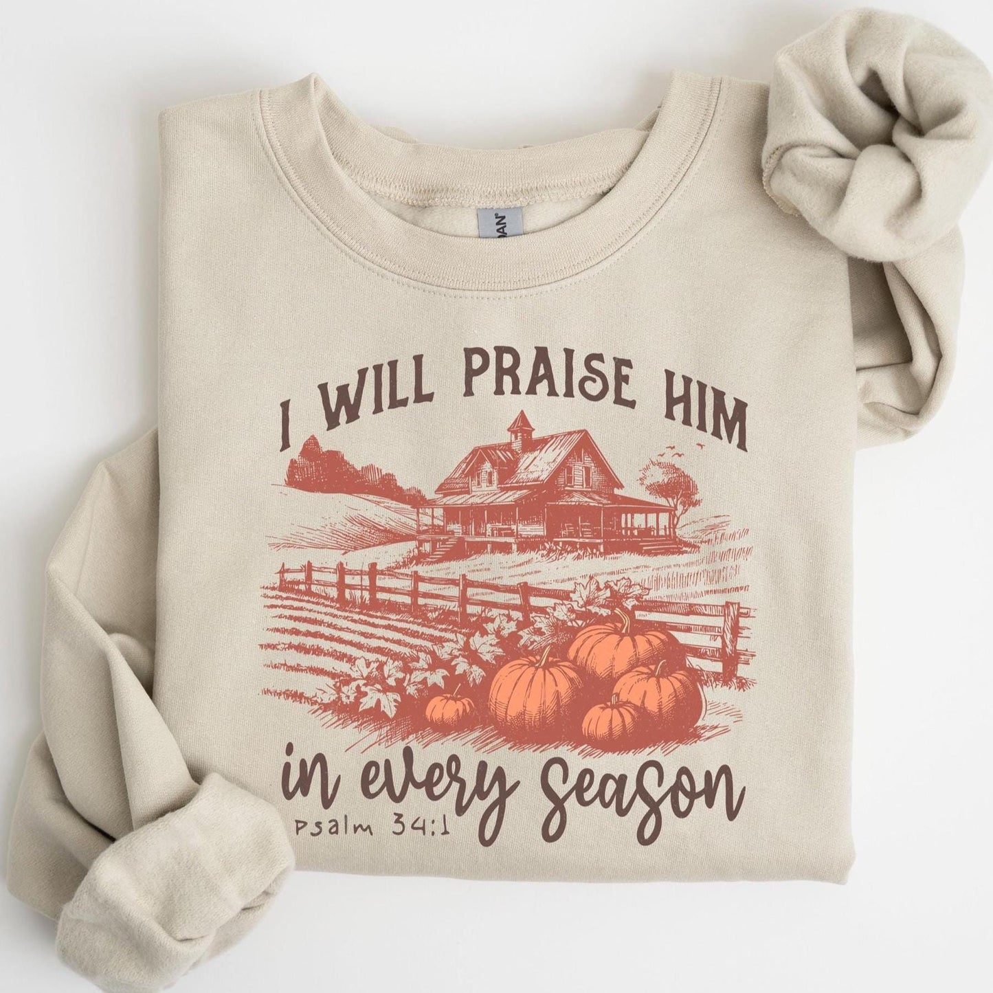I Will Praise Him Sweater