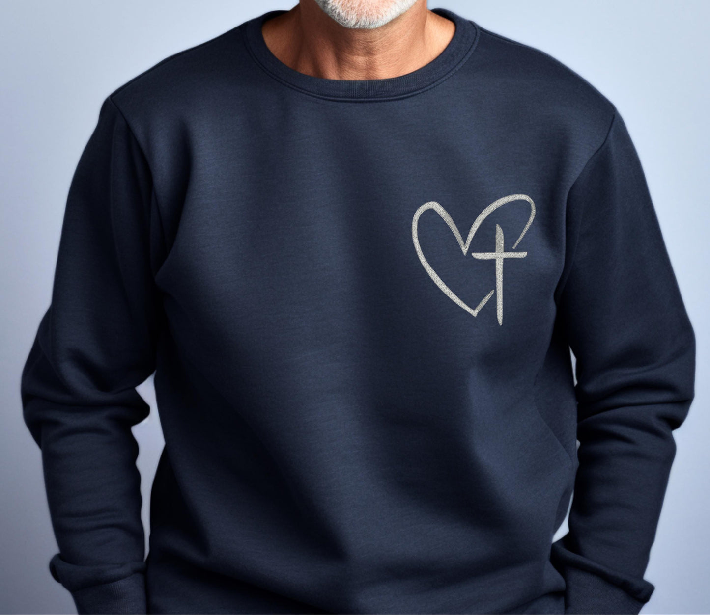 Heart Cross Sweater