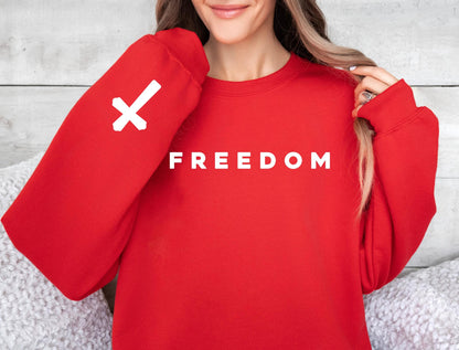 Freedom Cross Sweater